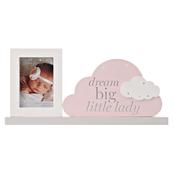 "Dream Big Little Lady" Mantel Plaque Frame