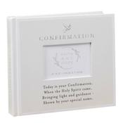 Faith &amp; Hope Confirmation Album Holds 4" x 6" Photos