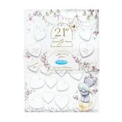Me to You 21st Personalised Message Plaque