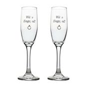 Champagne Flute Set of 2 - Engaged image