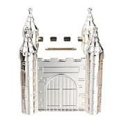Silverplated Castle Money Box