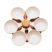 Newgrange Living Ceramic Dip Set with Turntable (medium)