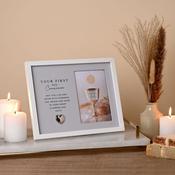 Faith &amp; Hope Grey  Communion 4" x 6" Frame