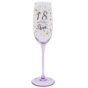 Birthday Sparkle Flute Age 18