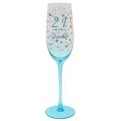 Birthday Sparkle Flute Age 21
