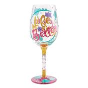 Lolita Life is Better - Retired Wine Glass image