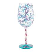 Lolita Dance of the Dragonflies Wine Glass image