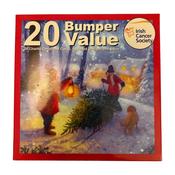 Irish Cancer Society Bumper Value Pack Boxed Charity Christmas Cards image