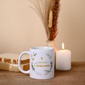 Faith &amp; Hope White Mug - First Communion image
