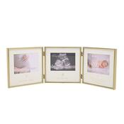 Gold Triple Frame Baby Scan