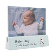 Baby Boy Block Frame 6" x 4"