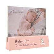 Baby Girl Block Frame 6" x 4"