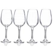 Newgrange Living Clear Cut Wine Glasses Set of 4 image