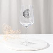 Milestones Badged Wine Glass - 18 image