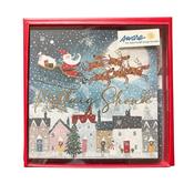 Aware Santa Sleigh Boxed Christmas Cards
