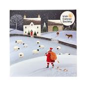 Irish Cancer Society Christmas Cards Santa Farmhouse image