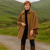 Jimmy Hourihan Cape with Saddle Stitching image