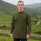 Civilian Army Green Irish Grandfather Shirt image