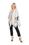 Shawl with Herringbone Design image