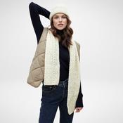 Natural Aran Cable Scarf