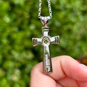 Exquisite Ogham Faith Cross image