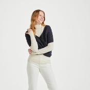 Corrib Crossover Charcoal Aran Wrap