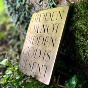 Bidden Or Not Bidden Wall Plaque image