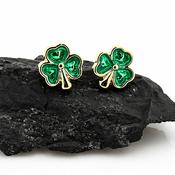 Enamel Shamrock Stud Earrings image