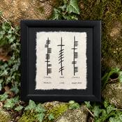 Ogham Heritage Blessing – Health, Love &amp; Happiness