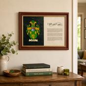 Family Crest Story Parchment image