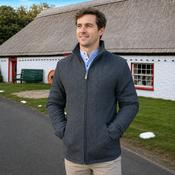 Donegal Herringbone Walking Jacket - Charcoal image