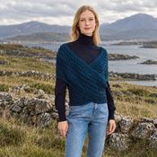 Corrib Crossover Atlantic Aran Wrap
