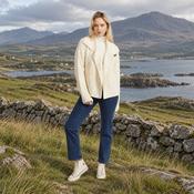 Céide Ladies Natural Aran Cardigan