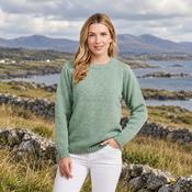 Aoife Mint Supersoft Crewneck Sweater image