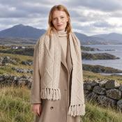 Kinard Oat Aran Scarf