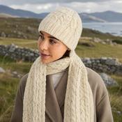 Natural Worsted Aran Hat