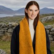 Sliabh Bawn Nepped Yellow Scarf image