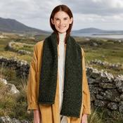 Sliabh Bawn Nepped Green Scarf image