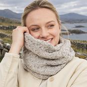 Newport Aran Oat Cable Snood image