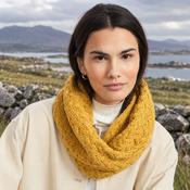 Newport Aran Yellow Cable Snood image