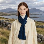 Ballina Aran Buttoned Atlantic Loop Scarf image