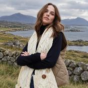 Moy Natural Aran Pocket Scarf image