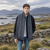 Kinard Charcoal Aran Scarf