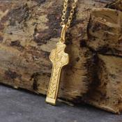 Historic St. Patrick’s High Cross in Solid Gold - Recreation Collection image