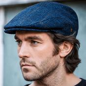 Traditional Flat Cap Denim image