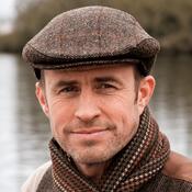 Brown Trinity Flat Cap image