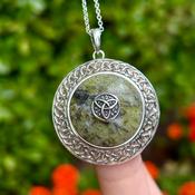 Luxury Connemara Shield Necklace image