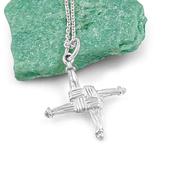 Dainty St. Brigids Cross Necklace