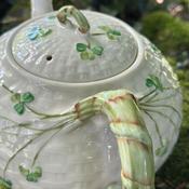 Belleek Classic Shamrock Teapot image