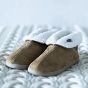 Aran Suede Boot Slippers image